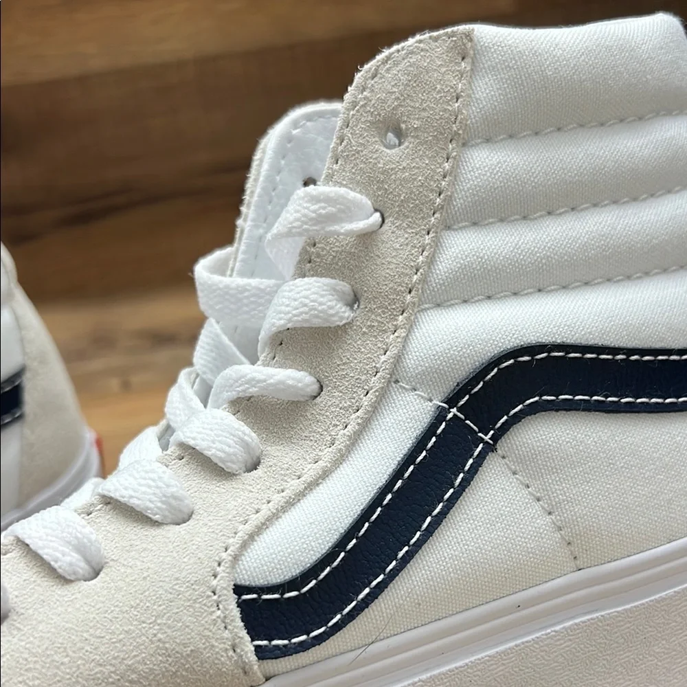 Vans White High-Top Sneakers BRAND NEW